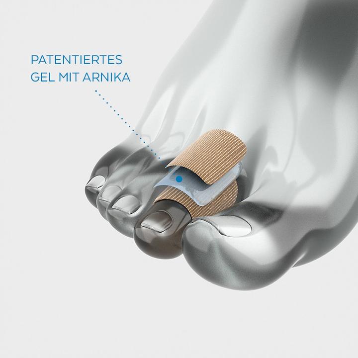 Produktbild Poderm Zehenschutzverband für Klavus/Hühneraugen (Druckentlastung, 202.50 ml)