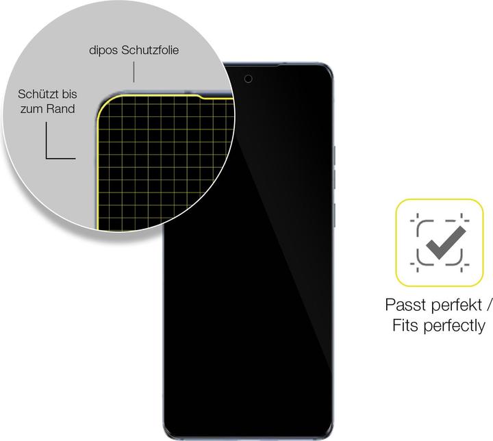 Image du produit Dipos Film de Protection d’écran Full-Cover 3D (1 pièce(s), Motorola Edge 40)
