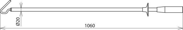Image du produit Dehn Sonde de test pour PHE 15kV 16,7Hz 766619 (Outils)