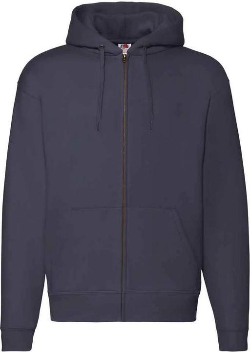 Fruit of the Loom Premium Hoodie mit durchgehendem Reissverschluss