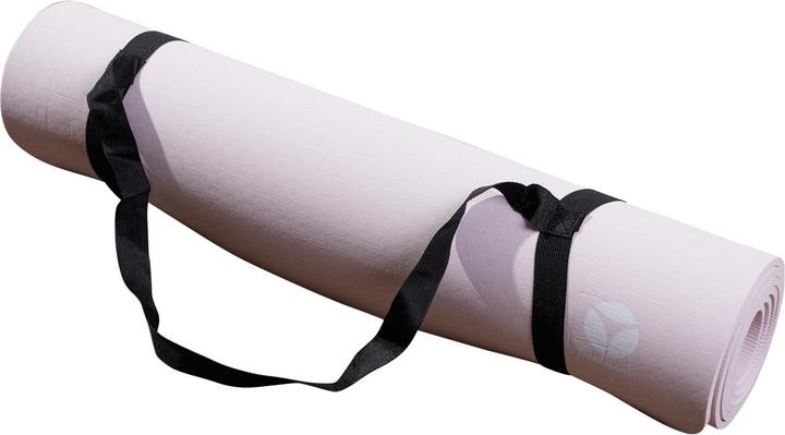 Actual product image Tanga Sports Yoga mat incl. carrying strap, antique pink (6 mm)