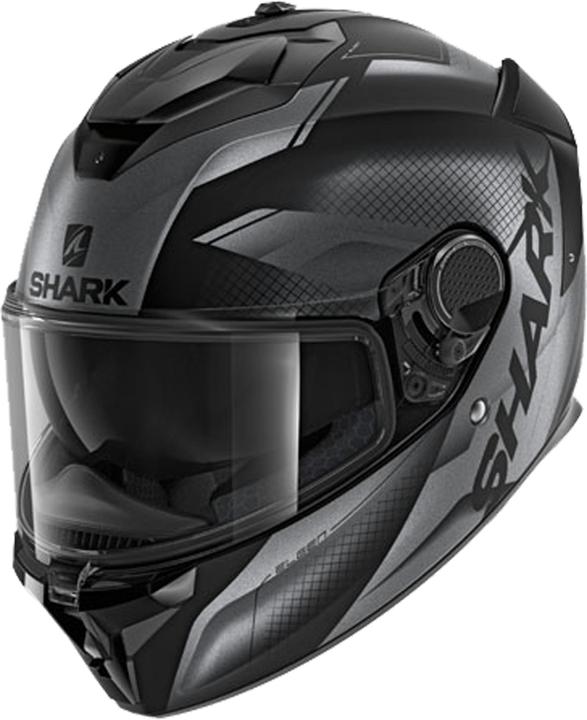 Image du produit Shark Casque Intégral Spartan Gt Elgen / Noir / Anthracite / Mat XS (XS)