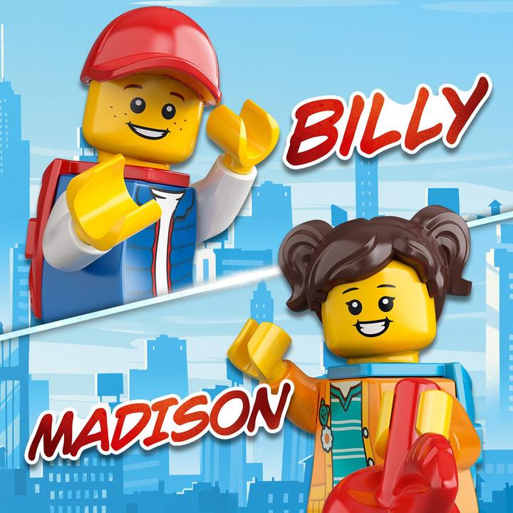 Actual product image LEGO School with school bus (60329, LEGO City)