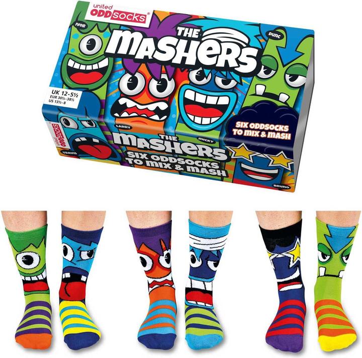 Immagine prodotto United Oddsocks I Massaggiatori (confezione da 3, 30 - 38)