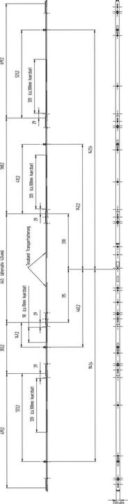 Produktbild KFV Stulpgarnitur für MFV-One Reparaturen,Schwenkhaken,Flachstulp 20mm,Edelstahl (Türgriff)