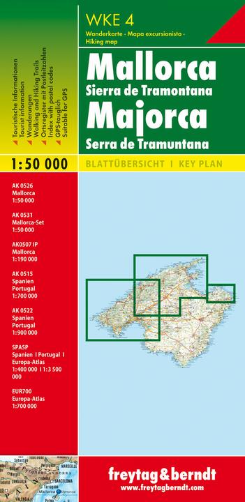 Immagine prodotto Maiorca - Tramuntana. 1:50'000