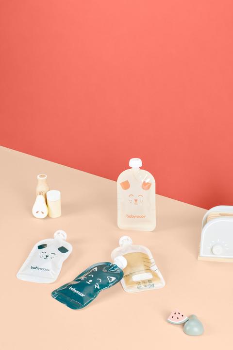 Actual product image Babymoov ISY squeeze bag