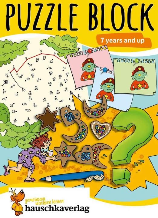 Image du produit Puzzle block 7 years and up, A5 block (Anglais, Agnes Spiecker, Masha Greune, Pic de Gisela, Sabine Dengl, Martina Knapp, 2021)