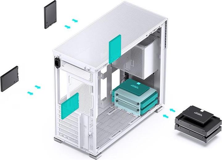Produktbild Jonsbo D41 Screen ATX (ATX, Mini-ITX, mATX, DTX)