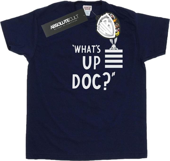 Looney Tunes Bugs Bunny What's Up Doc Stripes TShirt (L)