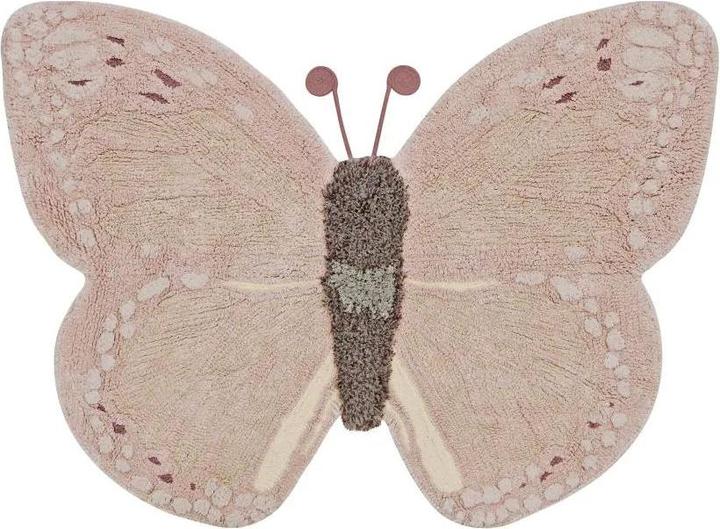 Lorena Canals Teppich Schmetterling (120 x 90 cm)