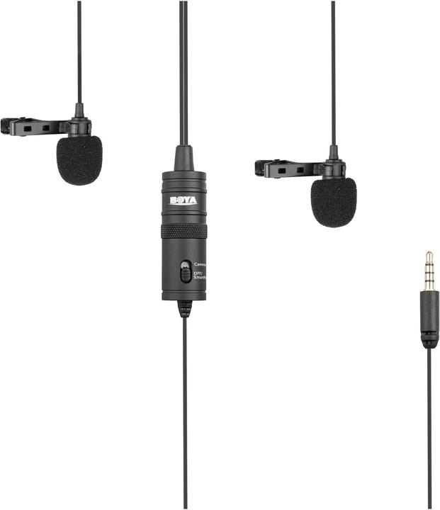 Image du produit Boya BY-M1DM Dual Lavalier