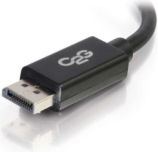 Actual product image C2G 54400 DisplayPort Cable with Latches M/M, 8K UHD Comptatible - Digital Audio Video, Black (3 Fee (0.91 m, DisplayPort)