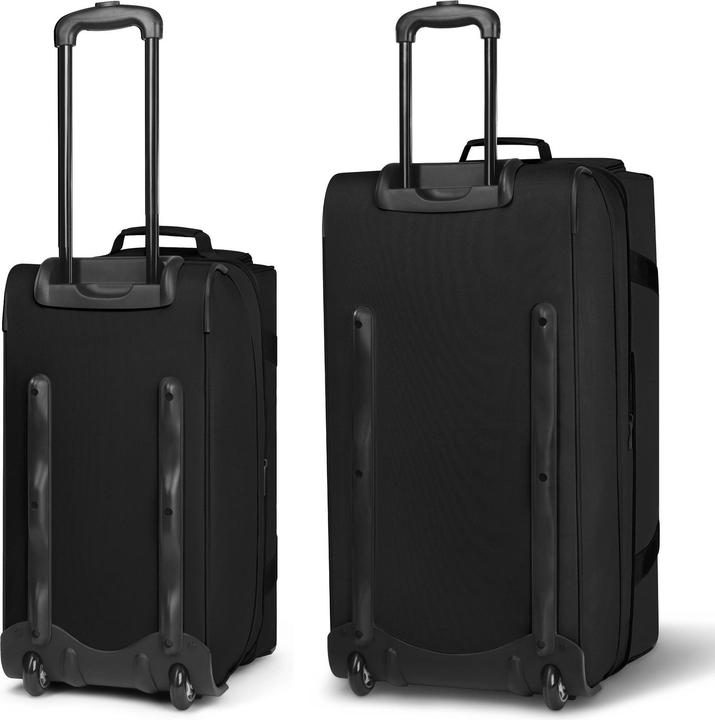 Immagine prodotto Redolz Set di borse da viaggio a 2 ruote Duffle Essentials 2 pezzi con piega elastica (129 l)