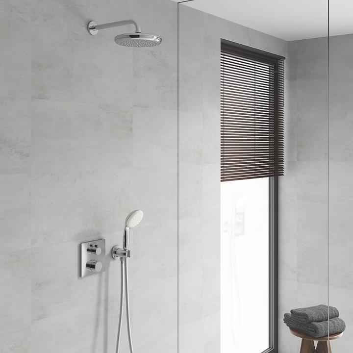 Immagine prodotto Grohe Sistema doccia Grohtherm UP con Tempesta 210
