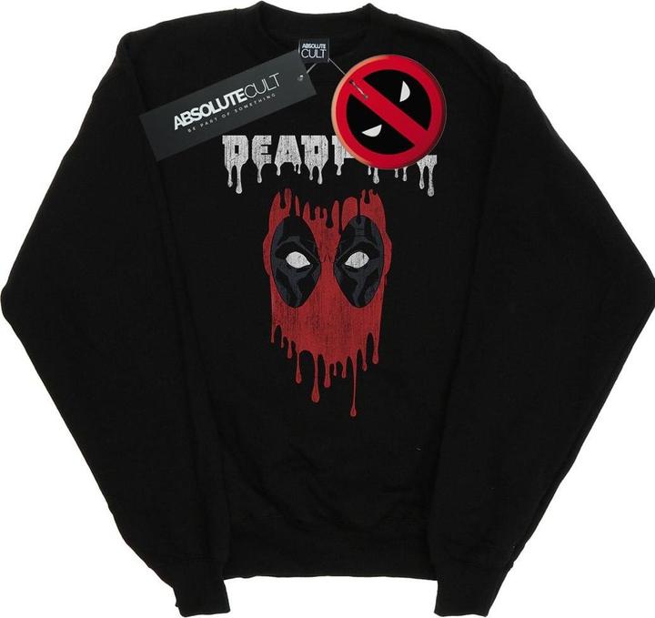 Produktbild Deadpool Dripping Head Sweatshirt (L)