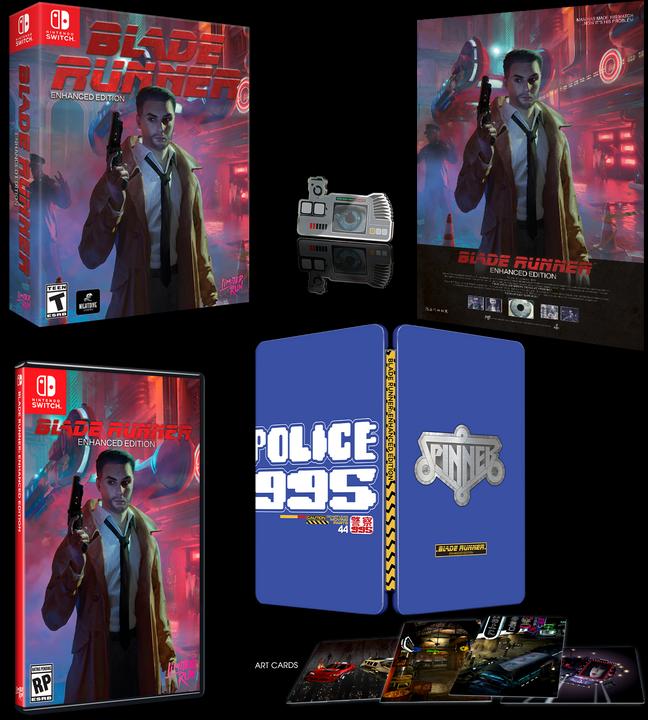 Actual product image Limited Run Blade Runner Enhanced Edition - Collectors Edition () (Import) (Switch)