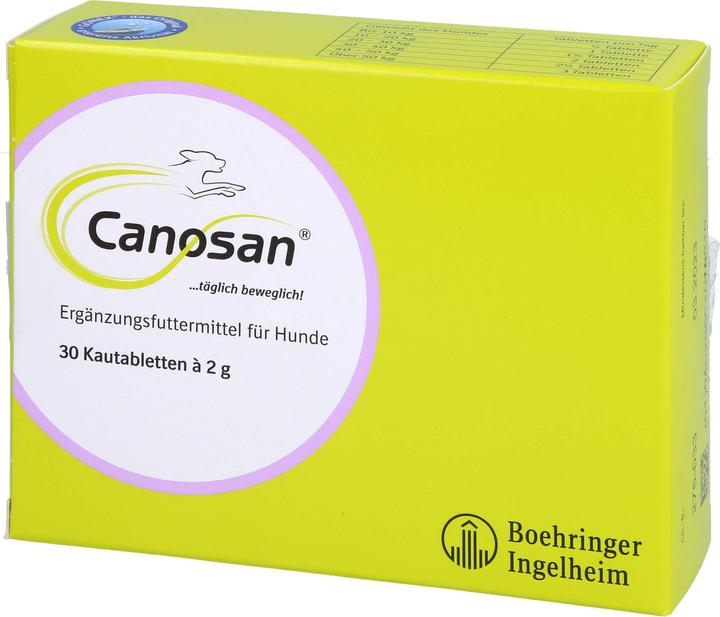 Produktbild Boehringer Ingelheim Canosan Kautabletten für Hunde, 30 St. Tabletten (Hund)