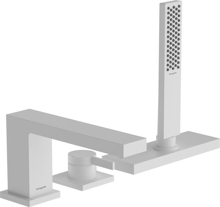 Immagine prodotto hansgrohe Tecturis E miscelatore monocomando per bordo vasca, 3 fori, sporgenza 206 mm, incl. access