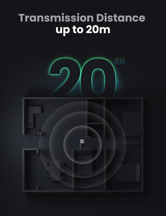 Produktbild Ugreen Bluetooth 5.0 USB Adapter (Sender & Empfänger)