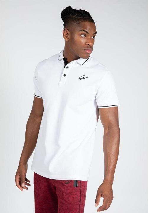 Produktbild Gorilla Wear Delano Polo White (S)