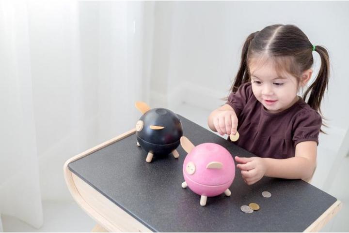 Produktbild Plantoys Sparschweinchen (Ø 11 x 11 cm)