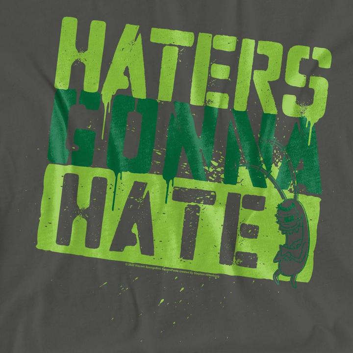 Image du produit Spongebob Squarepants - T-shirt HATERS GONNA HATE - Adulte (XXL)