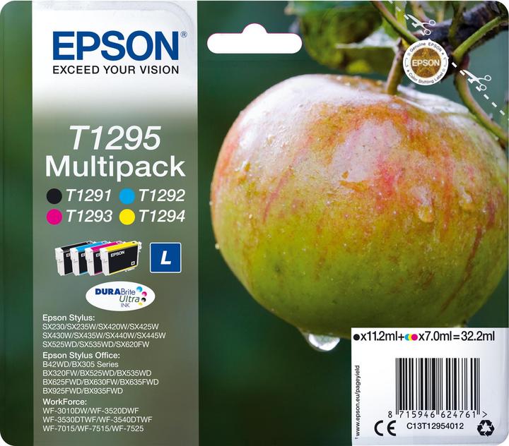 Produktbild Epson T1295 (M, BK, C, Y)