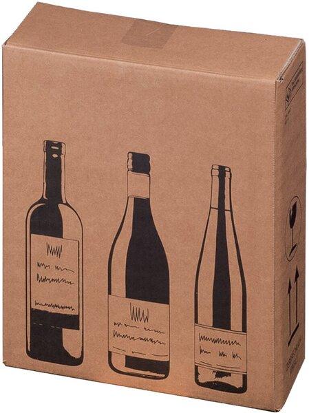 Produktbild Smartboxpro Versandkarton 00069083 für 3 Flaschen 10 St./Pack. (10 x)