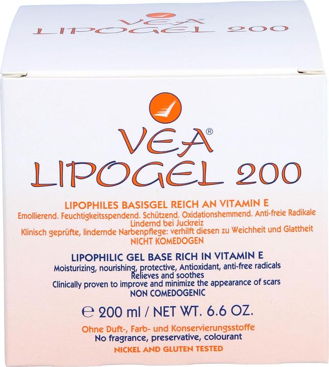 Immagine prodotto VEA Gel lipofilo Lipogel (Gel corpo, 200 ml)