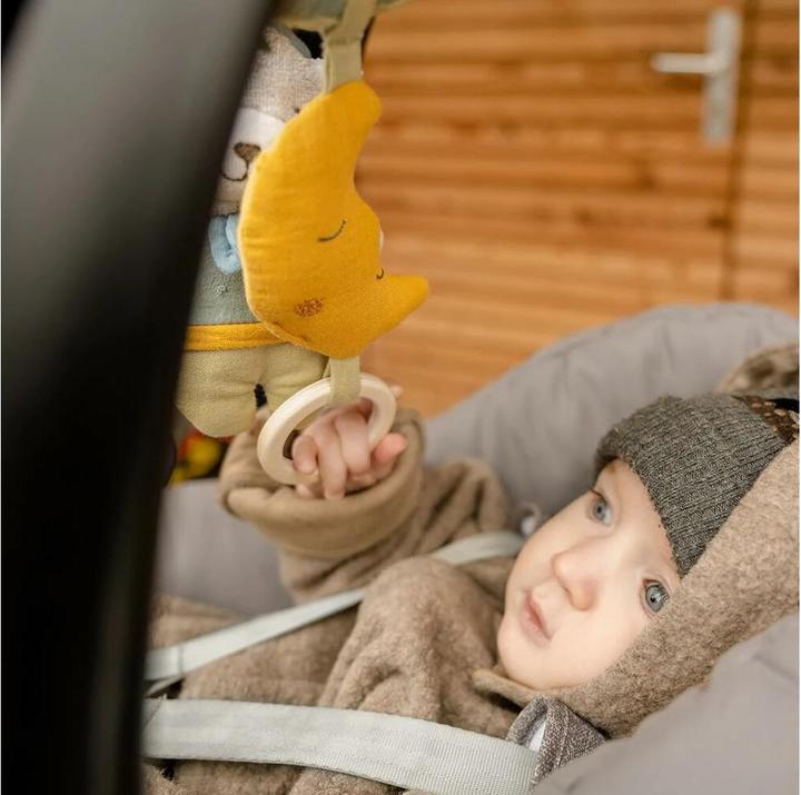 Immagine prodotto Fehn Kinderwagenspielzeug Activity-Spirale Natur Bär