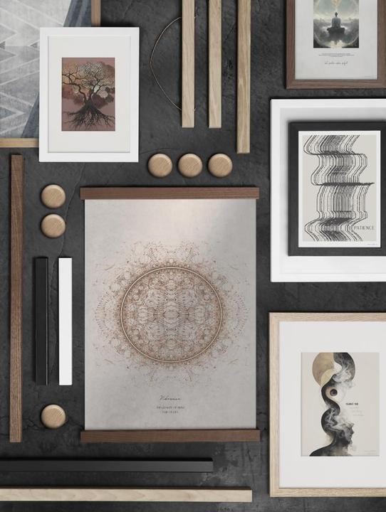 Actual product image ChiCura Wooden Frame - Glass (A4)
