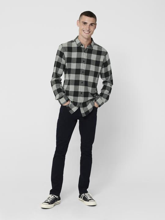 Image du produit Only & Sons Kariertes Langarmhemd (XS)