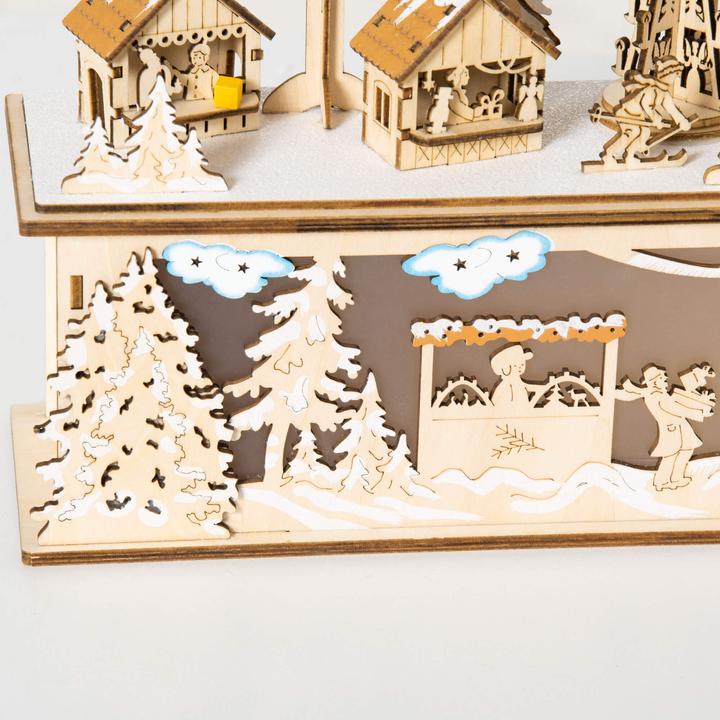 Actual product image Jamb Christmas Village 10 LED