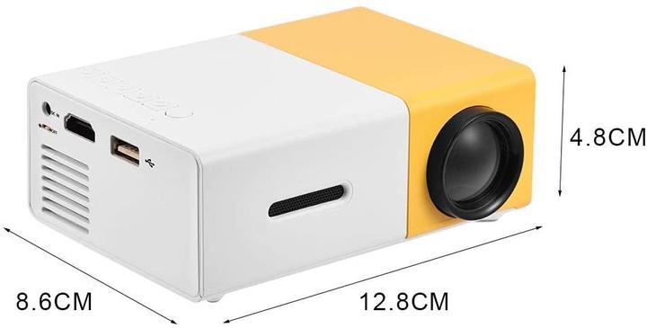 Image du produit Vbestlife Mini projecteur de home cinéma (Full HD, 600 lm)