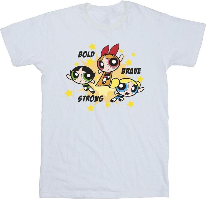 Immagine prodotto The Powerpuff Girls Girls Bold Brave Strong Maglietta Ragazzi (152, 158)