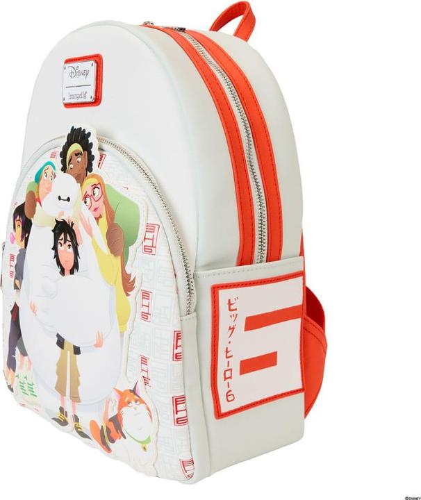 Actual product image Loungefly Disney: Big Hero 6 - 10th Anniversary - Baymax Gang Mini Backpack