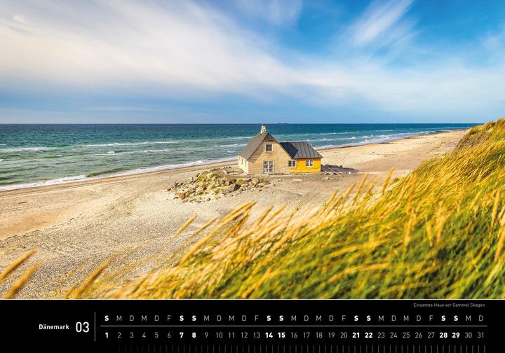 Actual product image Dänemark Premiumkalender 2026 (50 x 35 cm, German)