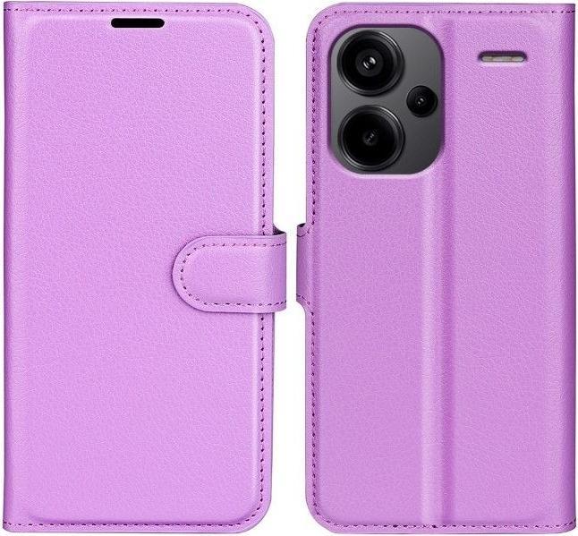 Produktbild MU Classic Litchi Leder Bookcover Series (Xiaomi Redmi Note 13 Pro+)