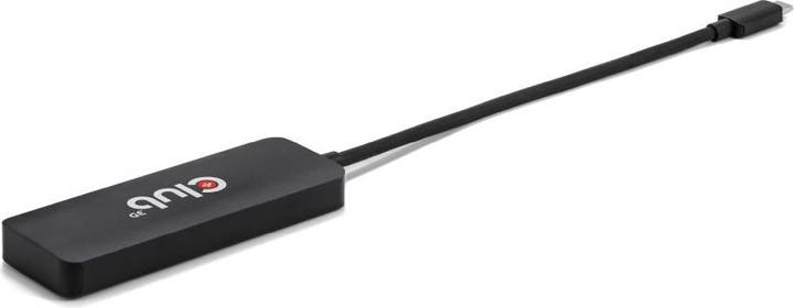 Produktbild Club 3D Club3D MST-Hub USB 3.2 Typ C > 3x HDMI 4K60Hz St/Bu retail (USB-C, 3 Ports)
