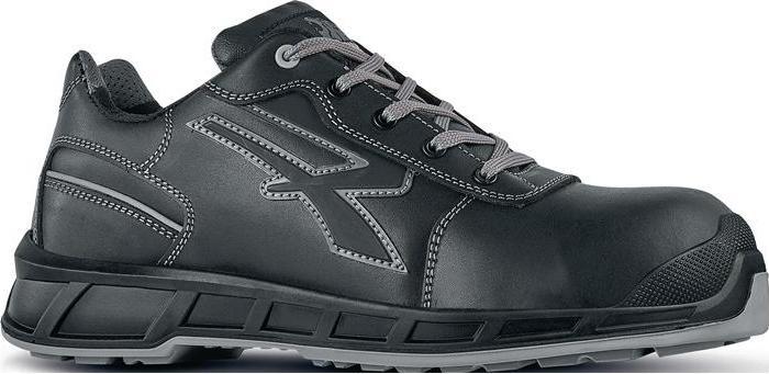 Image du produit U-Power Chaussure basse de sécurité Sinatra Gr.45 noir/gris S3 CI SRC ESD EN20345 Cuir (S3, 45)