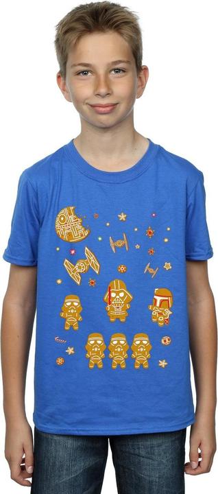 Actual product image Star Wars Boys Gingerbread Empire T-Shirt (116)