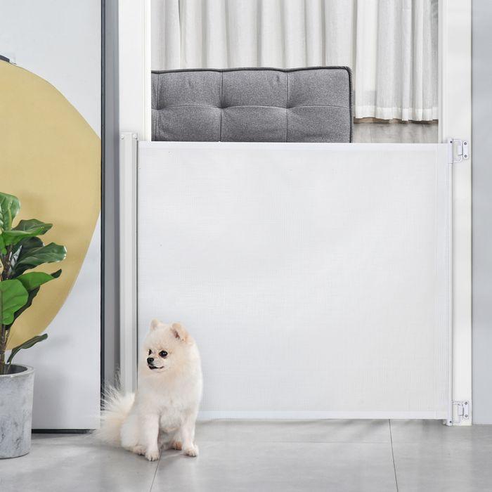 Immagine prodotto Swisshandel24 Cancelletto di sicurezza per scale estensibile Cancelletto di sicurezza per porte Barriera di (5.50 cm)