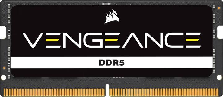 Corsair DDR5, 4800MT/s 48Go 1x48Go SODIMM, Unbuffered, 40-40-40-77, Black PCB, Std PMIC, 1.1V, VENGEANCE DDR (1 x 48 Go, 4800 MHz, RAM DDR5, SO-DIMM)