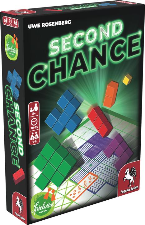 Actual product image Pegasus 18339G - Second Chance, 2. Edition (Edition Spielwiese), card game, 1-6 players (English)