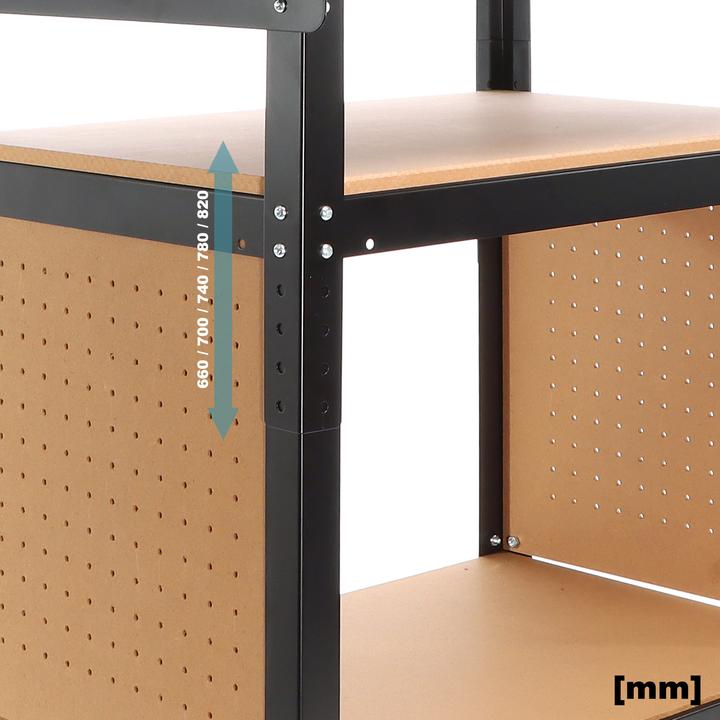Actual product image XPOtool Workbench (50 cm, 68 cm)