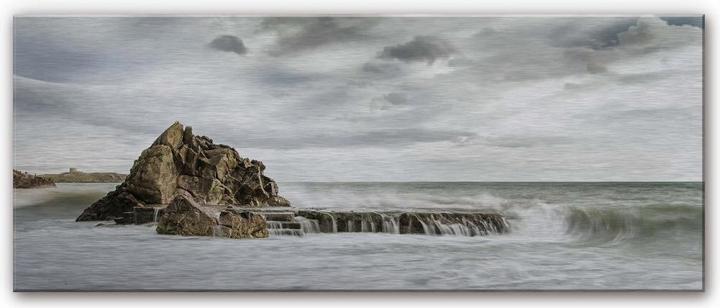 Immagine prodotto Trenddeko Roccia nel surf - Panorama (50 x 120 cm)