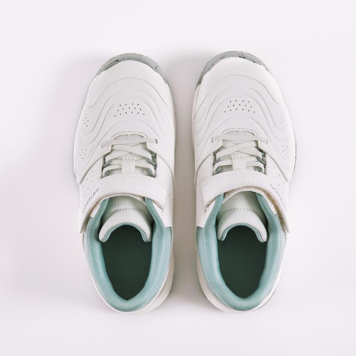 Immagine prodotto Kuikma Kinder Tennisschuhe mit Klettverschluss - TS Strong Kd weiss (32)