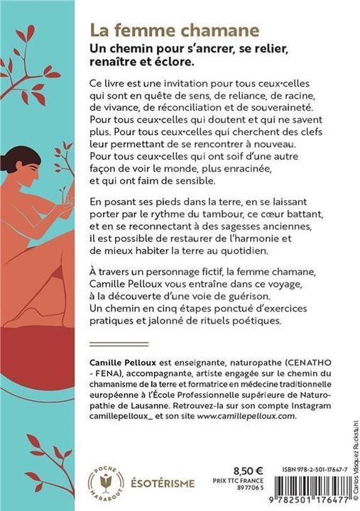 Image du produit La femme chamane : à la découverte d'un chemin de guérison (Français, Camille Pelloux, 2023)