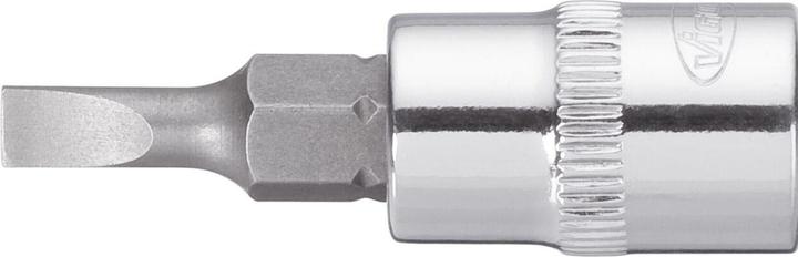 Actual product image Vigor SLOTTED SCREWDRIVER BIT 1/4" 1,2X7MM